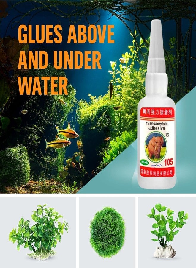 VAYINATO® Aquarium Fish Tank Instant Elephant Glue (1 Pcs - Red, 50ML) for Aquascapiing By Petzlifeworld - Image 3